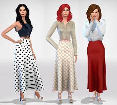 sims 4 cc finds the best sims 4 skirts