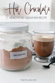 yummy healthy hot chocolate mix recipe