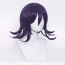 SL Purple Cosplay Wig for Kokichi Ouma Spiky Fluffy Unisex Anime Hair Wig  with Cap for Halloween Party : Buy Online at Best Price in KSA - Souq is  now Amazon.sa: Fashion