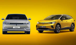 Hyundai's new electric crossover looks special. Ioniq 5 Vw Id 4 Vergleich Autozeitung De