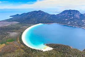View Of Wineglass Bay From The Plane