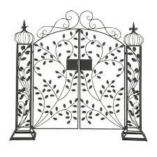 Indoor Outdoor Scrollwork Arched Gate