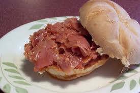 ham barbecue sandwiches recipe food com