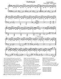 Download or print the pdf sheet music for piano of this folk rock and pop song by leonard cohen for free. Hallelujah Free Piano Sheet Music Download Music Sheet Collection