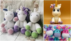 amigurumi baby unicorn free crochet