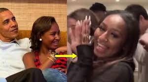 Sasha obama, daughter of former us president barack obama, recently became a viral sensation online for rapping explicit lyrics and twitter users sasha's effortless rap. Barack Obama S Daughter Sparks Controversy After Appearing In Vulgar Tiktok Video Opposing Views