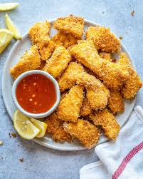 homemade air fryer en nuggets