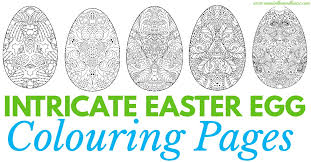 We may earn commission from links on this page, but we only recommend products we back. Adult Easter Colouring Pages Intricate Eggs Mum In The Madhouse
