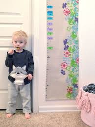Diy Painted Canvas Growth Chart Create Play Travel