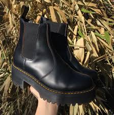 Blundstone 63 women's dress chelsea boots. Dr Martens Rometty Platform Chunky Slip On Boots In Depop