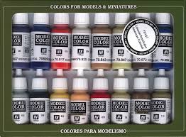American Colonial Model Color Paint Set
