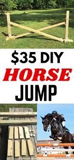 35 diy horse show jumps the