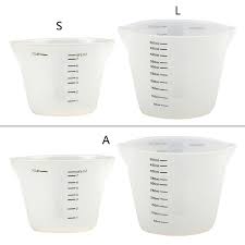 500ml 250ml Silicone Measuring Cups