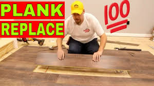 easily repair vinyl plank flooring