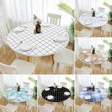 Elastic Round Tablecloth Patio