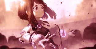 You can download the wallpaper and also use it for your desktop pc. Uraraka Ochako My Hero Academia Wallpaper Engine Anime Yuinime