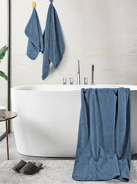 1pc solid towel or bath towel shein