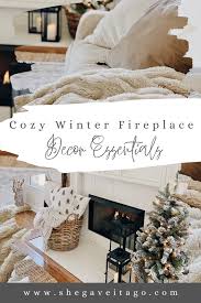 Cozy Winter Fireplace Decor Essentials