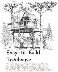 Look at the size of the house. Drawing Step By Step Tree House Drawing Easy