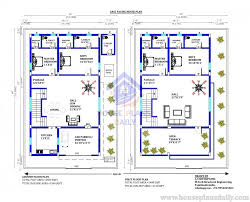 40x60 House Plan Duplex House