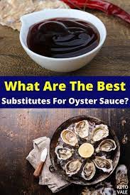 subsutes for oyster sauce