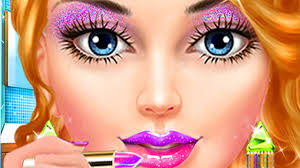 doll makeup game play factory
