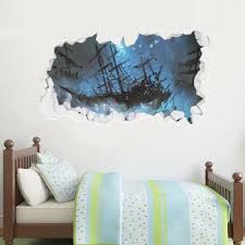 pirate wall art and wall stickers