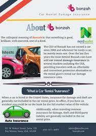 In car rental with america car rental the additional driver is the person who besides the driver holder, has the right to drive the car, it is of utmost importance for the lessor to have knowledge of who the person is, this for insurance reasons. Get Affordable Car Rental Damage Insurance At Bonzah By Bonzah Issuu
