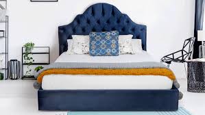 Julia Custom Upholstered Bed Frame With
