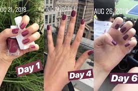 this nail polish lasts as long as or