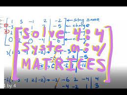 Equations Using Matrices