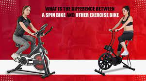 spin bike and other exercise bikes