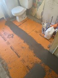 bathroom floor repair and waterproofing