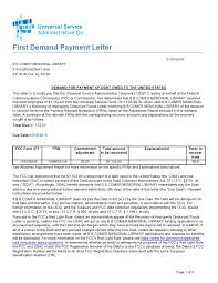 30 strong demand for payment letters