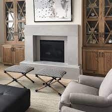 Marion Stone Fireplace Mantel