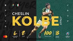 Use them as wallpapers for your mobile or desktop screens. Rugby World Cup On Twitter The Mastercard Rsavita Player Of The Match Cheslin Kolbe Another Glittering Display Of Running Rugby From The Winger Rwc2019 Rwcshizuoka Potm Https T Co Wsxvrmyzc7
