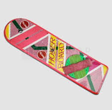 Based on screenshots and internet research i made my hoverboard about 28 l x 7 1/2 w made from 3/4 foam insulation. Michael J Fox Marty Mcfly Wooden Hoverboard Back To The Future Ii Heroprop Com