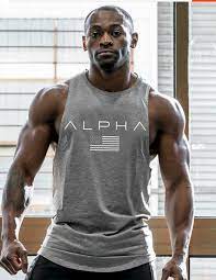 tops fitness muscle sleeveless shirts