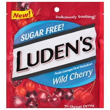 throat drops sugar free wild cherry