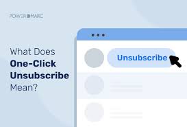 what does one unsubscribe mean
