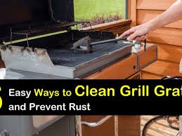 6 easy ways to clean grill grates and