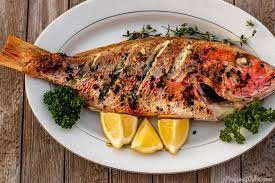 grilled whole red snapper oven grilled