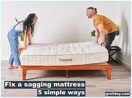 how to fix a sagging mattress 6