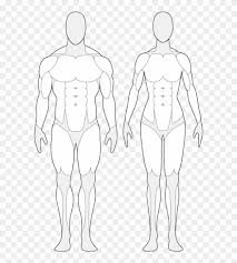 Human Anatomy Outline Human Body Muscle Outline Tendernessco