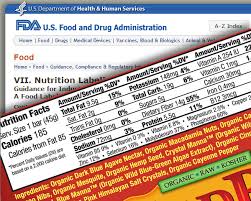 nutrition label template sles