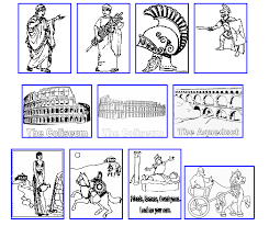 Ancient rome coloring page color online. Pin On Scrapbook Stuff
