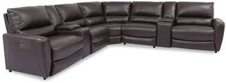 7 pc leather sectional sofa