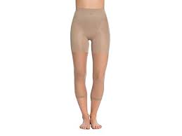 Spanx In Power Line Footless Pantyhose Hosiery Nude Size B