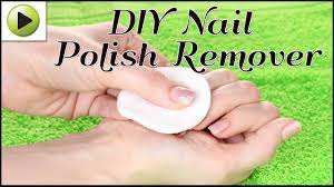 diy nail polish remover you