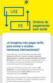 banco do brasil zera tarifas para